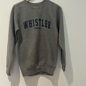 Gray sweatshirt